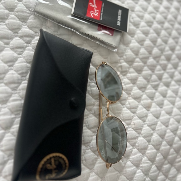 RAY-BAN Oval 1970 Mirror Evolve Sunglasses NWOT - Picture 6 of 6